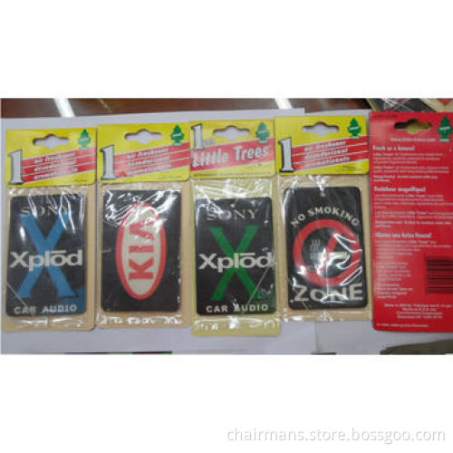 Paper Card Car Air Freshener, in Different Fragrances, Refreshing, Healthy and Safe